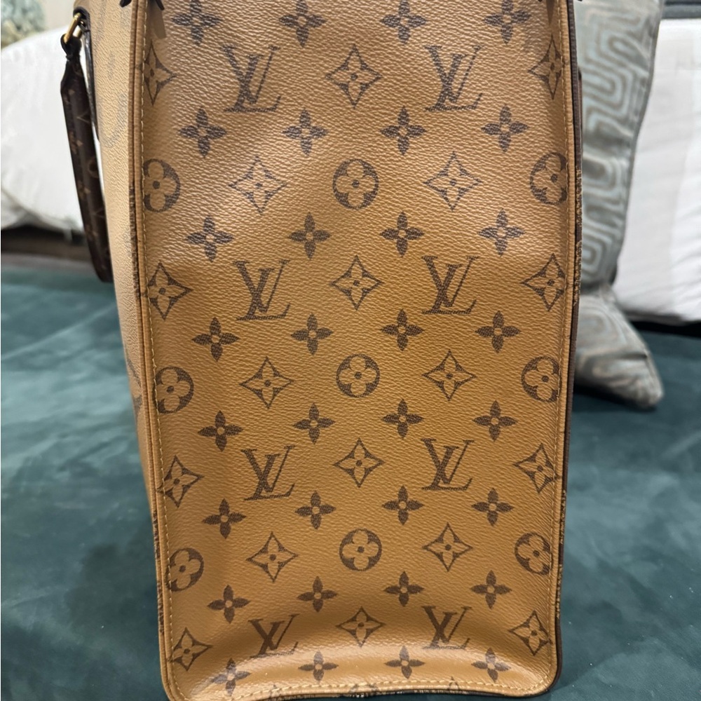 Louis Vuitton On The Go Brown Monogram Tote Large - Picture 4 of 6
